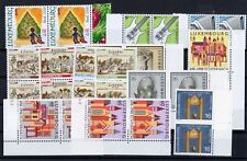 [G80.157] Luxembourg 1998/2000 : Good Lot Very Fine MNH Stamps in pairs