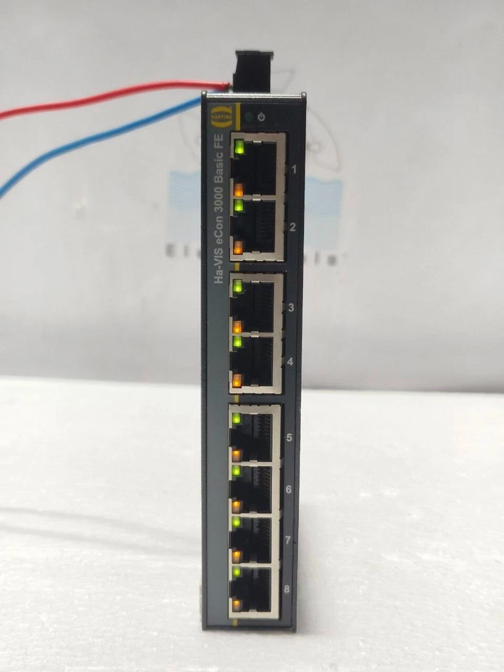 HARTING ETHERNET SWITCH 24030080010 MODULE Ha-VIS eCon 3080B-A 24/48VDC 85/46mA - Image 1 of 4
