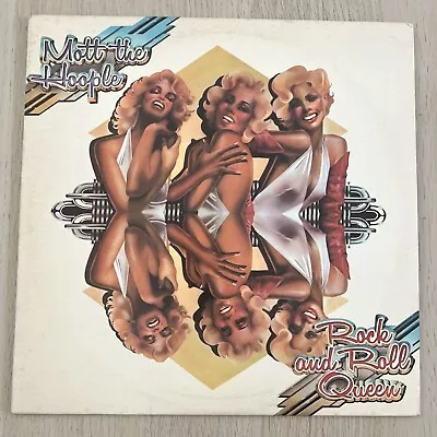 MOTT THE HOOPE - ROCK & ROLL QUEEN LP 1974 ORIGINAL ATLANTIC RECORDS 12” Vinyl - Image 1 of 4