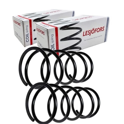 2X LESJÖFORS Resorte Suspensión Muelles Delant. Izq+Der Apto para Mitsubishi - Imagen 1 de 3