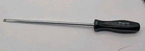 NOS SNAP ON Tools SDD480 BLACKHARD HANDLE SLOTTED STRAIGHT FLAT TIP SCREWDRIVER - Picture 1 of 11