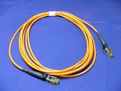 3M Fiber Optic Uplink Multi-Mode Duplex Patch Cable Cord MT-RJ 50mic 50DMJ-M03 - Image 1 of 3