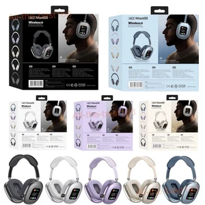 Wireless Bluetooth Headphone Over Ear LED Screen Headset Stereo Noise Cancelling - Picture 1 of 21