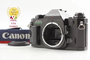 [NEUWERTIG mit Trageriemen] Canon AE-1 Program analoge 35-mm-Spiegelreflexkamera schwarz aus Japan - Bild 1 von 16