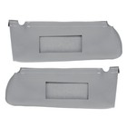 2x Sun Visor Cover Leather Fit For Chevrolet Tahoe Suburban 1500 GMC Yukon 95-99