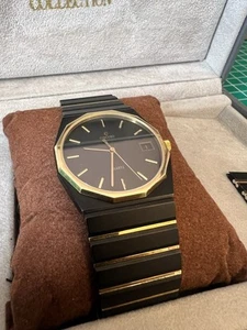 Concord Mariner SG Mens 32mm Black & solid 18k Gold JPS Americana superb - Picture 1 of 24