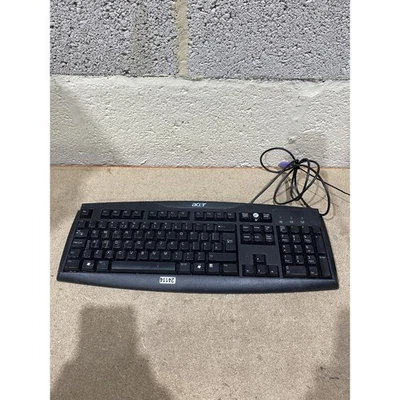 Acer SK-1688 Full Size Keyboard Wired QWERTY (Standard) 104 Keys for PC - Black - Image 1 of 4