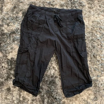 Calvin Klein Women’s Cargo Shorts Black Multi Pocket XXL - Image 1 of 4