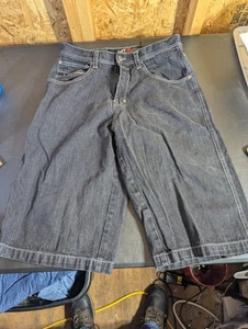 Lot 29 Men's Size 34 Black Denim Shorts - Picture 1 of 8