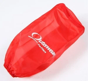 Outerwears Pre-Filter for K&N YA-4350/Stock filter - Red Motorcycle ATV/UTV - Picture 1 of 3