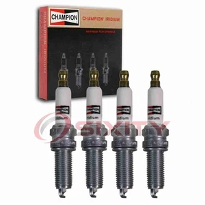 4 pc Champion Iridium Spark Plugs for 2013-2016 Hyundai Santa Fe Sport 2.4L kf - Picture 1 of 5
