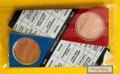 2025 US mint issued P&D UNCIRCULATED Pennies mint plastic brilliant uncirculated - Image 1 of 4