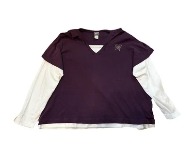 Sudadera con capucha Fashion Bug púrpura mariposa (26/28 W, vibraciones de ropa de calle) Foto 1 de 4