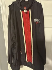 Chicago Bulls Windbreaker Starter Jacke - Bild 1 von 4