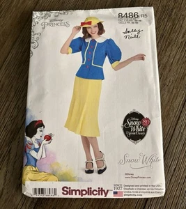 Snow White Costume Simplicity 8486 Sz 14-22 - Picture 1 of 3