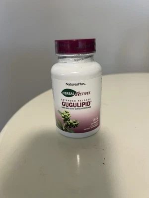 Natures Plus Herbal Actives Gugulipid - 30 comprimidos de liberación prolongada Foto 1 de 2