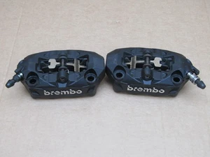 BMW S1000XR 2016 10431 miles front brake calipers pair brembo (9316) - Picture 1 of 7