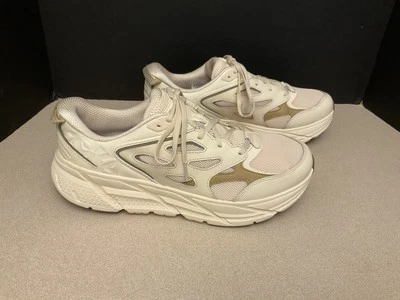 ¡Nuevo! Zapatos para correr Hoka One One Clifton L “Vanilla Wheat”. Hombre 12. Mujer 13. Foto 1 de 4