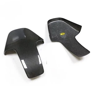 Carbon Fiber Back Seat Shell Cover Trims for BMW G80 F91 F92 F93 X3M F97 X4M F98 - Picture 1 of 5