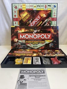 Monopoly Firefighters 1° Edizione Gioco da Tavolo - Scatola Aperta Ma Pezzi Ancora Sigillati - Foto 1 di 7