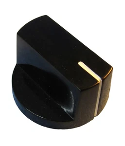 3050, Philmore 1/4" Shaft 1.0" Diameter Bar Knob with Indicator Line - Picture 1 of 1