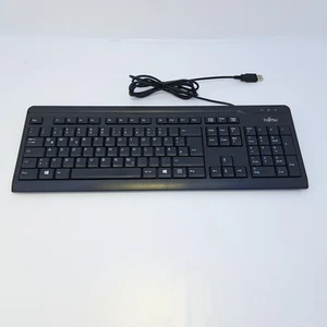 Fujitsu USB Tastatur DE-QWERTZ Model: KB410K - Bild 1 von 6