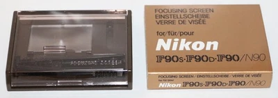 Nikon N90 N90s F90 F90s F90D Pantalla de enfoque en cuadrícula tipo E Nueva en caja Envío gratuito a EE. UU. Foto 1 de 2