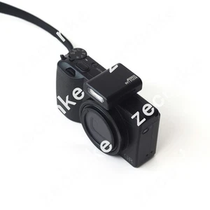 Black/Silver Reflx Lab Mini Flash Metal Shell Fit for Digital and Film Cameras - Picture 1 of 17