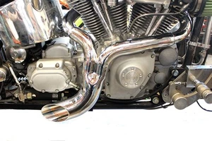 Wyatt Gatling FXST Ground Pounder Chrome fits Harley Davidson - Picture 1 of 4