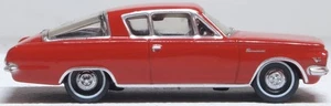 NEUERSCHEINUNG Oxford Druckguss HO 1/87 Fahrzeug 1965 Plymouth Barracuda in rot!!! - Bild 1 von 6