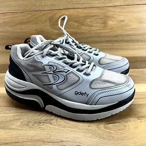 GDefy Gravity Defyer Herren Größe 9 grau schwarz Komfort Schmerzlinderung Turnschuhe - Bild 1 von 11