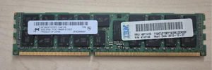 IBM 8GB DDR3L ECC Registered RAM Micron MT36KSF1G72PZ PC3L-10600R 49Y1415 - Photo 1/1