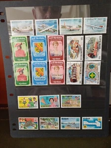 Stamps Of Kiribati Nice Collection . Royal Baby Special Issue Included - Picture 1 of 22