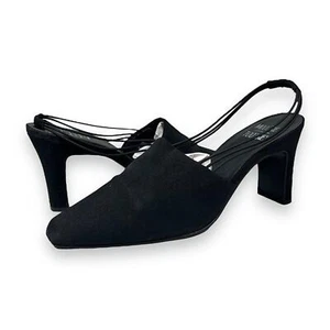 Mootsies Tootsies Keena tacco posteriore a spillo donna 8,5 nero - Foto 1 di 7