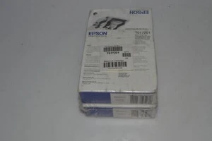 EPSON T017201 BLACK INK CARTRIDGES LOT OF 4 NEW OLD STOCK (KJG53) - Picture 1 of 2