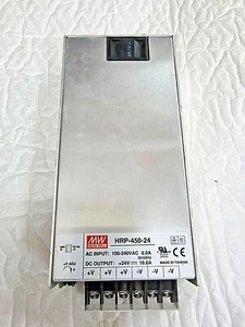 MEAN WELL HRP-450-24 24V 18.8A 450W AC-DC Switching Power Supply - Picture 1 of 3