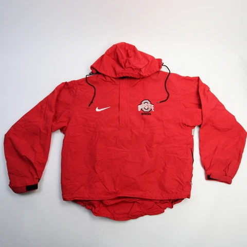 Ohio State Buckeyes Nike Rain Jacket Men's Red Used Cover