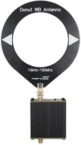 AM MW / SW SDR MW Średnia fala HF Antena krótkofalowa Tuning Loop Ring 10kHz-180MHz - Zdjęcie 1 z 11