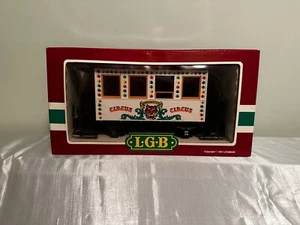 LGB 3036 G Scale Circus Passenger Car In Original Box - Picture 1 of 7