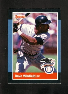 Dave Winfield--New York Yankees--1988 Donruss All Star Baseball Card - Picture 1 of 2