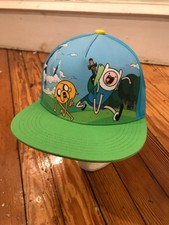 Adventure Time Cap Hat, Cartoon Network, Snapback, Snap Back Baseball Cap