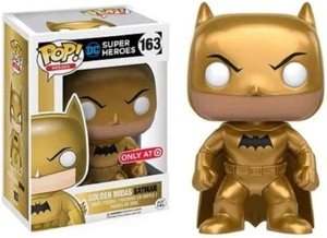 Funko Pop 2016! DC Golden Midas Batman #163 Target Exclusive Vaults mit Protektor - Bild 1 von 7