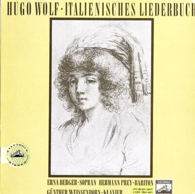 WOLF Italian Songbook ERNA BERGER PREY 2LP ELECTROLA STE-80565 W/G Stereo 1959 - Image 1 of 2