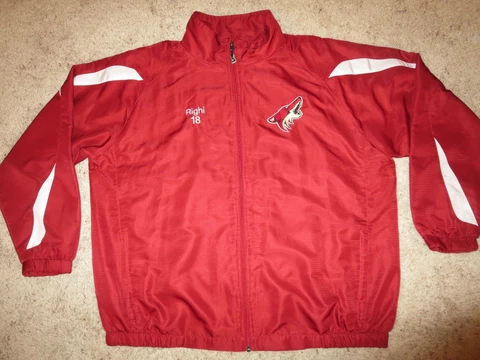 Phoenix Arizona Coyotes NHL Hockey Jacket XL mens Cover