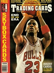 Vintage Trading Cards Magazine MICHAEL JORDAN End of an Era January 1994 w/Cards - Picture 1 of 1