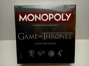 Monopoly Classic Board Game - NEW & SEALED - Game Of Thrones Collectors Edition - Picture 1 of 10