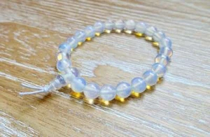 Inspiration & Creativity Mala Bracelet Opal Stone Prayer Beads Natural Gemstone - Picture 1 of 3