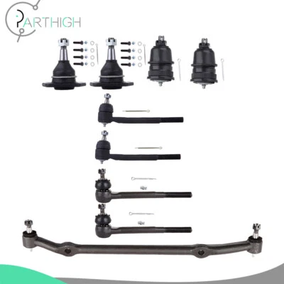 9x Kit de rótula de extremo de varilla de amarre delantera para Chevrolet Malibu 1980-1981 Buick Century Foto 1 de 4