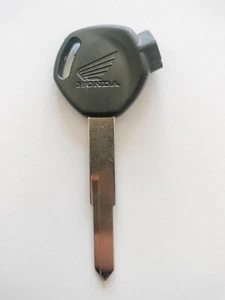 Genuine Honda Motorcycle Blank Key. Left Slot - Picture 1 of 3