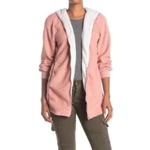 Forgotten Grace Damen Gr. Medium durchgehender Reißverschluss mit Hoodie rosa - Bild 1 von 2